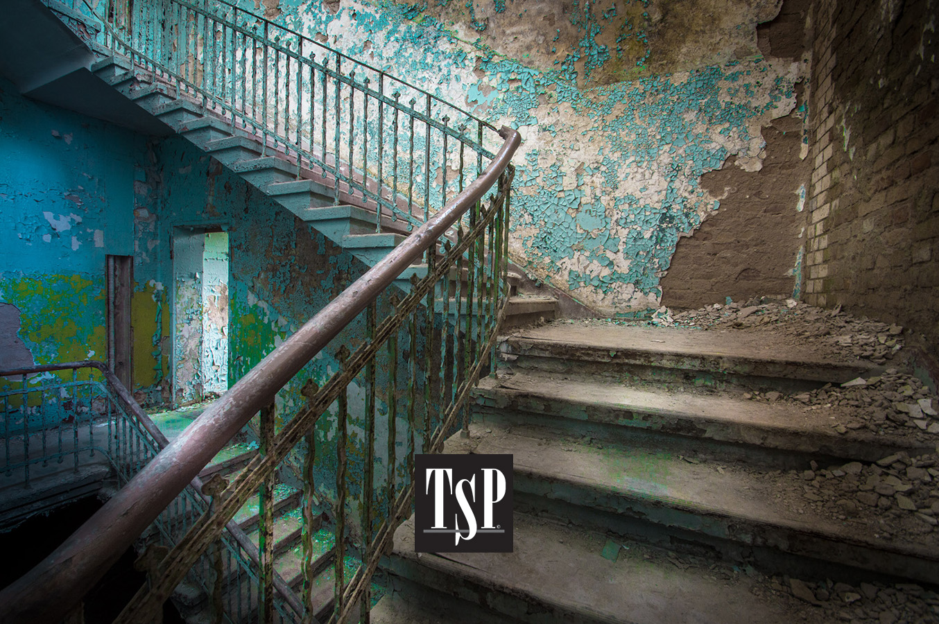 Sanatorium B, den blå trappe, Tyskland