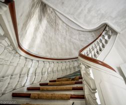 Villa med udsigt, den hvide trappe, Danmark